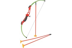 MGM Blue Sky - Set di Tiro con L'Arco - Gioco di Abilità e all'Aperto - 189096 - Multicolore - Plastica - 52 cm x 19 cm - Giocattolo per Bambini - Bersaglio - Frecce - Arco - A Partire dai 6 Anni