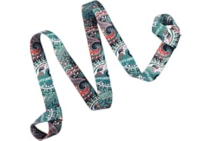 MAXQUU Correa Ajustable para Esterilla de Yoga - Correa de Transporte y Entrenamiento (Verde)