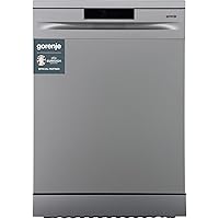 Gorenje GS 620 C10S Freistehender Geschirrspüler/ 60cm / 14 Maßgedecke / 3 Körbe / 5 Programme/Inverter PowerDrive Motor/Spee