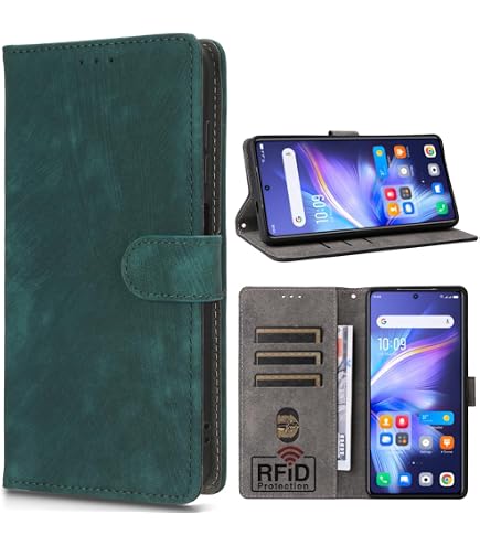 Custodia per TCL 20 SE Cassa del Telefono in Pelle Premium PU Custodia a Portafoglio con Cover Flip Magnetica, Compatibile con TCL 20 SE, Bianca