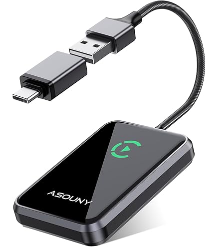 ACAGET Adattatore CarPlay Wireless – Per IPhone, Trasforma Il Cablato In Wireless, Auto 2015+