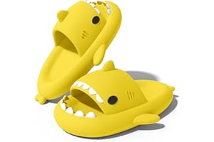 NIBESSER Sharklas Originales Mujer Chanclas Tiburon Hombre Con Suela Engrosada Chanclas Piscina Antideslizantes Comodas Chanclas Playa Hombre Verano Zapatillas Tiburon