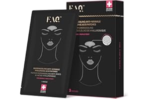 FAQ Parches antiarrugas de microneedling con ácido hialurónico para la frente - Parches para las arrugas de la frente - Resultados instantáneos no invasivos - De viaje - 3 uds.