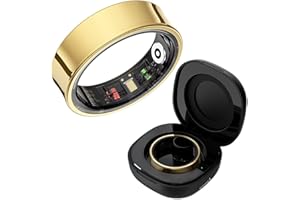 FINDTIME Smart Ring Fitness Ring Tracker Smartringe für Herren Damen Android iOS Fitnessring SpO2 Schlaftracker IP68 Wasserdicht Schrittzähler Kalorien Herzfrequenz Pulsmesser Sleep Tracker Aktivitätstracker