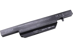 vhbw Akku kompatibel mit Clevo W650, W650S, W650SC, W650SH, W650SJ, W650SR, W650SZ, W670SJQ Laptop Notebook Ersatz für W650BAT-6 - (Li-Ion, 4400mAh, 11.1V, 48.84Wh)
