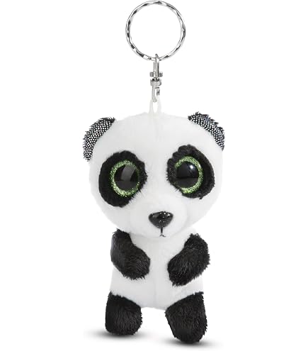 Porte-clés Licorne Uberto NICI - Peluche Douce Avec étoiles Scintillantes - 9 Cm - Cranberry