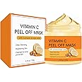 Turmeric Mud Mask with Vitamin C - Clay Mask for Pores - Deep Cleansing Clay Face Mask for Acne Prone Skin - Pore Face Mask - Skincare Face Masks Beauty for Bri_ghtenning, Moisturizing (120g)