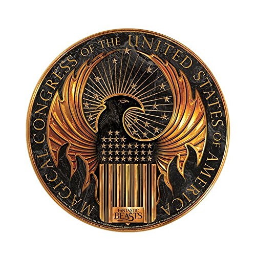 Preisvergleich Produktbild Fantastic Beasts - Mausmatte Mauspad - MACUSA Logo - 21, 5 cm