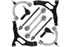 TEILEX GERMANY Kit brazo de suspensión delante compatible con PORSCHE CAYENNE compuesto por 10 autopartes