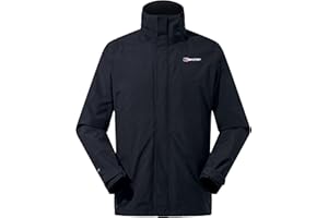 Berghaus Men's Hillwalker 3-in-1 Gore-Tex Waterproof Jacket, Durable, Breathable Rain Coat