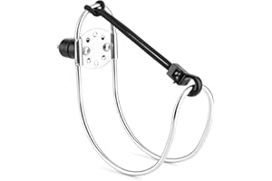 EJOYOUS Support de Bouée de Sauvetage en Acier Inoxydable, Support de Fer à Cheval de bouée de Sauvetage de 4,5 Pouces Support d'anneau de Bouée de Sauvetage pour Rameur Yacht Fer à Cheval