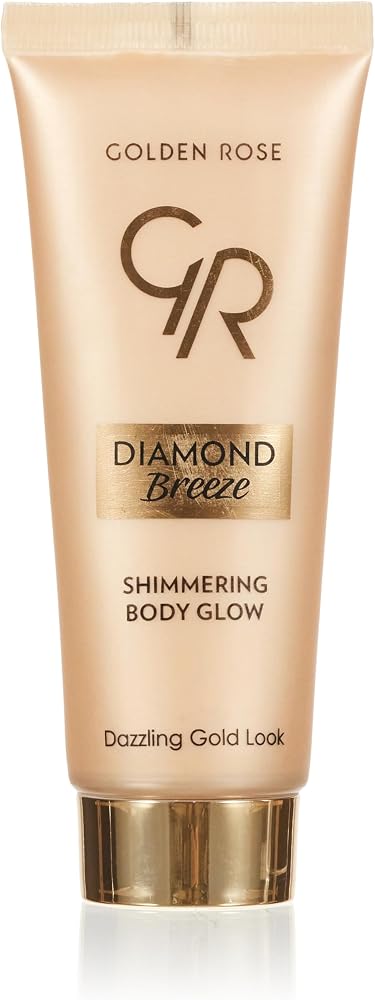 Golden Rose Diamond Bre. Shimmering Body Glow Dazzle Gold 1 Paket