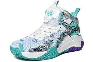 CZHIHANEG Baskets de Mode Baskets de Mode pour Enfants Chaussures de Basket-Ball pour Enfants Chaussures de Basket-Ball pour garçons Chaussures de Basket-Ball pour garçons Baskets High Top