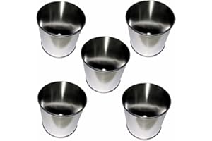 Kaminbau Mierzwa ( df-shopping ) 5 barattoli in lamiera stagnata