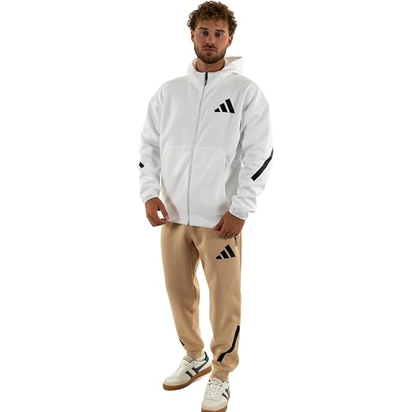 proud Buy adidas Z.n.e. Men's Full-Zip Hooded Track Jacket, Aurora