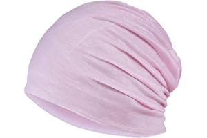YOFASEN Slouchy Beanie Hat - Chemo Cancer Cotton Head Hat Sleep Cap Turban Headwear Stretch Muslim Headscarf for Women Men