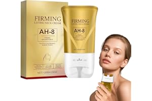 GNHG Crema Reafirmante Para Cuello Con,Crema Reductora De Papada,Firming Neck Cream,Y Escote,Cuello Reafirmante Con Rodillo Masaje De Doble Para Reduce Arrugas Lifting E Hidratación