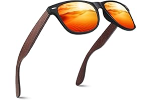 CGID Occhiali da Sole da Uomo Donna Rettangolari Polarizzati Occhiali con Protezione UV