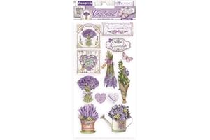 Stamperia International Formes adhésives - Provence, multicolore, 15 x 30 cm (DFLCB52)