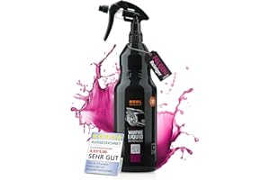 ‎ADBL ADBL Vampire Liquid (1L) - Hochwirksamer Flugrost und Felgenreiniger für Lack und Felgen - Maximale Haftung und längere Wirkung - pH-neutral und sicher für alle Oberflächen, Starker Wirkindikator