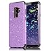 Produktbild Glitzer Silikon Weich Hülle Für Samsung S9 Plus,S9 Plus Hülle Gold,S9 Plus Silikon Hülle [Glitzer Kristallklar Silikon],S9 Plus Hülle Ultra-Slim Kristallklar Clear TPU Silikon Schutzhülle Etui,EMAXELERS S9 Plus Hülle Glitzer Kristall Bling Luxus Stoßdämpfend Silikon TPU Schutz Handy Hülle Case Tasche Silikon Crystal Case Durchsichtig Schutzhülle Etui Bumper für Samsung Galaxy S9 Plus,Purple Glitter TPU