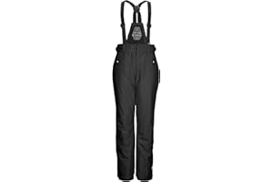 Killtec Mädchen Skihose/Funktionshose mit abnehmbarem Latz, Kantenschutz und Schneefang Ksw 213 Grls Ski Pnts