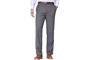 Farah | Mens | Flex Trouser Pants with Self-Adjusting Waistband |