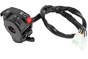 ZHUOLONG Interruttore manubrio da 22 mm 9 pin 8 fili adatto per ATV da 200 cc 250 cc Dirt Quad Bike Moto