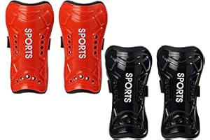 LdawyDE parastinchi calcio bambino, 2 paia di parastinchi per bambini ragazzi e ragazze per bambini studenti giochi di calcio equipaggiamento protettivo per polpacci sport da corsa parastinchi