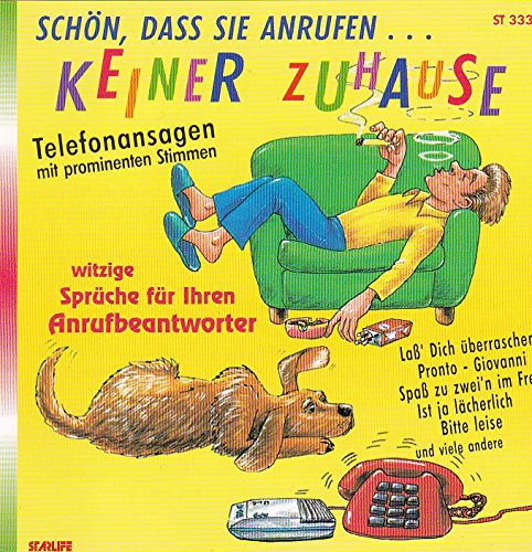 Preisvergleich Produktbild Telefonansagen mit prominenten Stimmen für den Anrufbeantworter