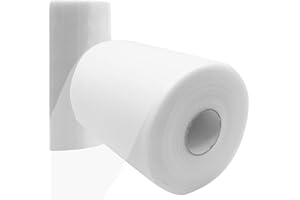 Travistar Rotolo di stoffa di tulle Tulle Rotolo Nastro Tulle, Rotolo di Tulle 15 cm x 90 m Bobina di Tulle per Decorazione Fai da Te Bomboniere Matrimonio Festa