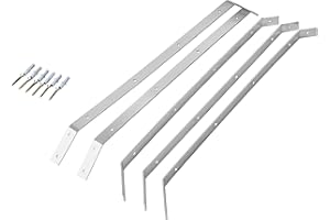 INTIGNIS Cat Proofing Fence - Angled Wall Brackets Catio Enclosure (3)