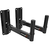 Audibax Neo 40 Wall Bracket for Professional Speaker, 35 mm Glass (Pair)