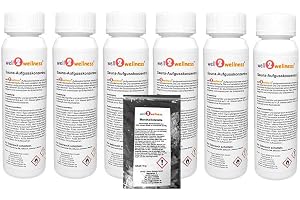 Well2wellness® bastugjutning set "TOP-aromen" 6 x 125 ml + gratis 10 g metallkristall