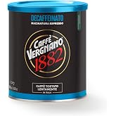 Caffe Vergnano Kafeinsiz Arabica Espresso i&ccedil;in &Ouml;ğ&uuml;t&uuml;lm&uuml;ş Kahve 250 gr