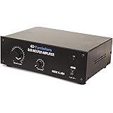4D Furnishers HSWA-300 300 Watts RMS Wired Single SubWoofer Amplifier Black Color