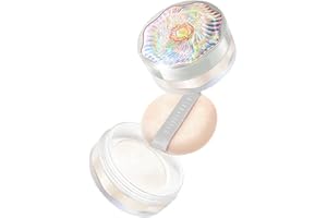 BSMKCL Loser Puder,Leichtes,Langanhaltendes Puder-Makeup,Ölkontrolle, mattes Finish,Transluzent,Erzeugt einen weichen Fokuseffekt,Minimiert Poren und feine Linien,Pflegt und schützt die Haut