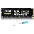 Fikwot FN501 Pro NVMe SSD 512GB M.2 2280 Up to 3500MB/s PCIe Gen3 x4 3D TLC NAND Internal Solid State Drive, SLC Cache Compatible with Laptops & Desktops