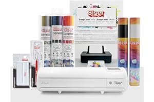 Siser Juliet® Pacchetto Starter - Include Plotter da Taglio ad Alta Definizione Juliet, Vinili Termoadesivi e Stampabili, Adesivi e Accessori