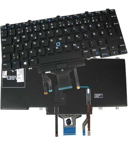 Xiixtoo DE Tastatur Für Dell Latitude E5540 - Deutsch Layout QWERTZ