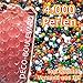 Produktbild Deco-Boulevard 4000 Stück rote Wasserperlen Wassermurmel, Gelperlen, Gelmurmel, Hydroperlen, Hydrogel, Aqua Pearls, Aqualinos, Orbeez