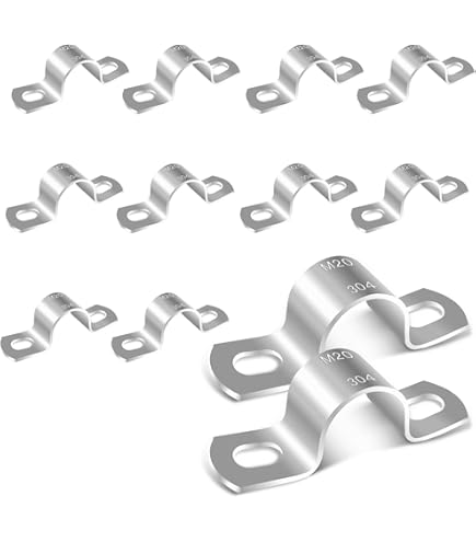 Sourcing Map 22pcs 20mm (25/32") Collier De Serrage Caoutchouc Amorti