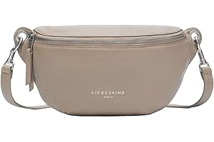 Liebeskind Berlin Gürteltasche „Tavia S“ I Belt-Bag Damen aus Leder mit verstellbarem Riemen I Damen Gürteltasche I geräumiges Hauptfach mit Reißverschluss und Innenfach