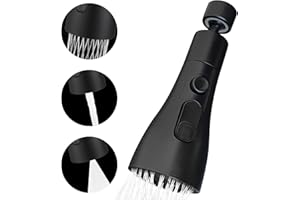 LUNRIWIS Kitchen Tap Spray Head, 360° Swivel Spout, Kitchen Sink Tap Spray Head Attachment with 3 Modes,Tap Adapter for Kitchen Sink,Tap Adapter Accessories for 22mm Faucet, G1/2