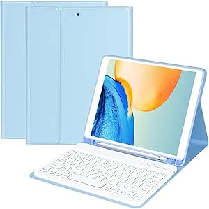 Custodia Con Tastiera Rimovibile Per Tablet Chuwi Hi10 10.1″ – Spagnola Con Lettera Ñ, Colore Rosso - 4