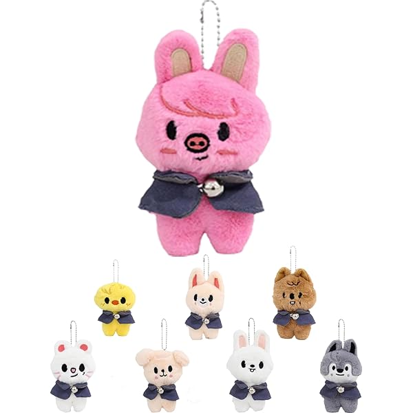 Broche De Peluche Stray Kids Skzoo - Mini Muñeco Coleccionable Para Mochilas Y Llaveros