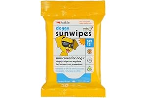 Petkin Lingettes solaires SPF15.