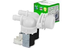 Ventil am Einlass für Waschmaschine 2-Wege 180° mit Original Сode 41018989 für Candy für Hoover für Bestcool - MADE IN EU - Garantie 5 Jahre - ONIX TECH