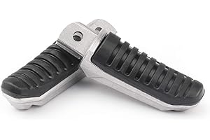 Artudatech Repose-pieds, Avant Pédale Moto Repose Pied Footrest Footpeg pour SUZUKI V-Strom DL 650 GSX 1250 1300 GSR 600