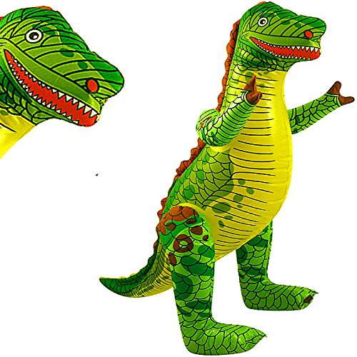 German Trendseller® - Aufblasbarer Dinosaurier XXL ┃ T-REX ┃ 78 cm ┃ Kindergeburtstag ┃ Party Dekoration